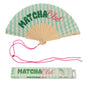 Matcha Club Hand Fan