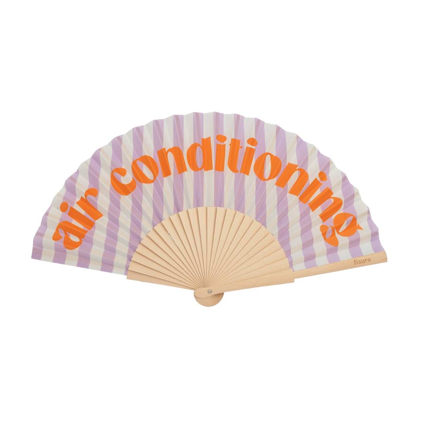 Hand Fan Air Conditioning Stripes