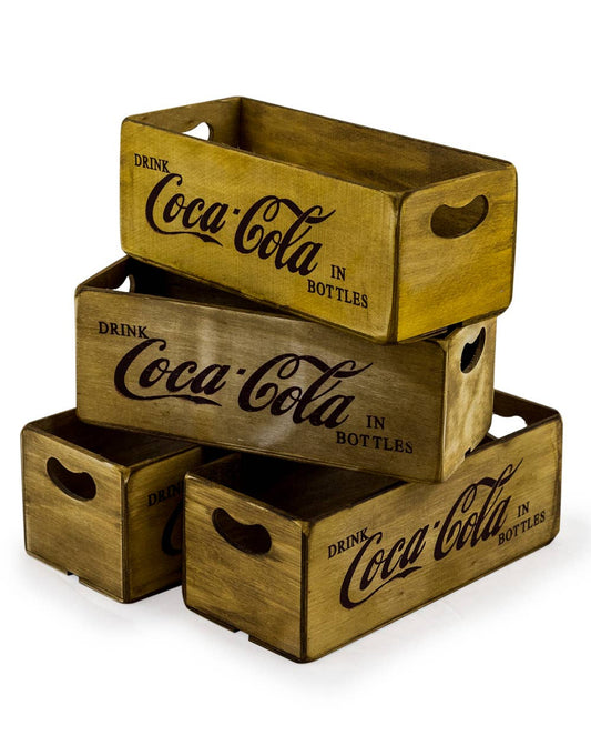 Antiqued Cola Wooden Boxes