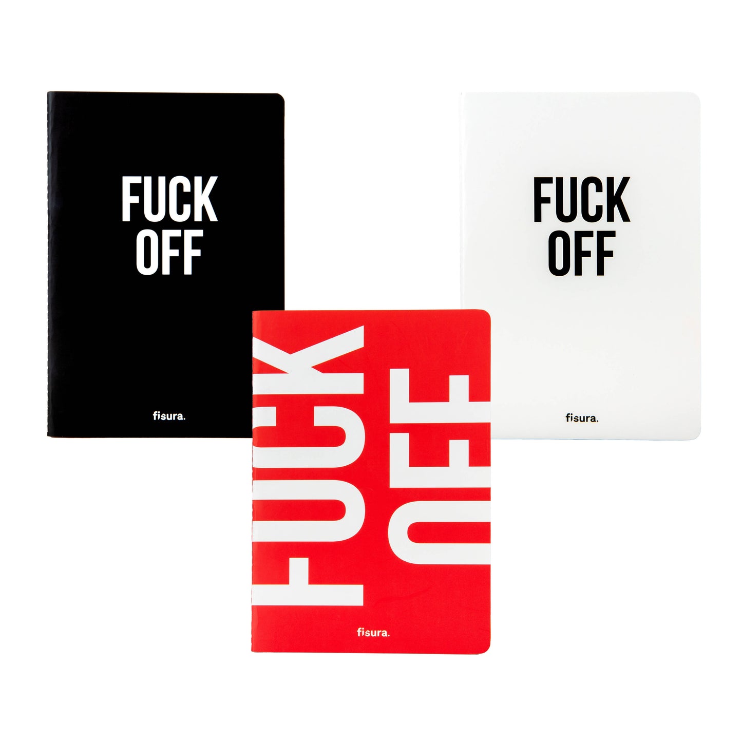 A5 Notebook "Fuck Off" (pack of 3)