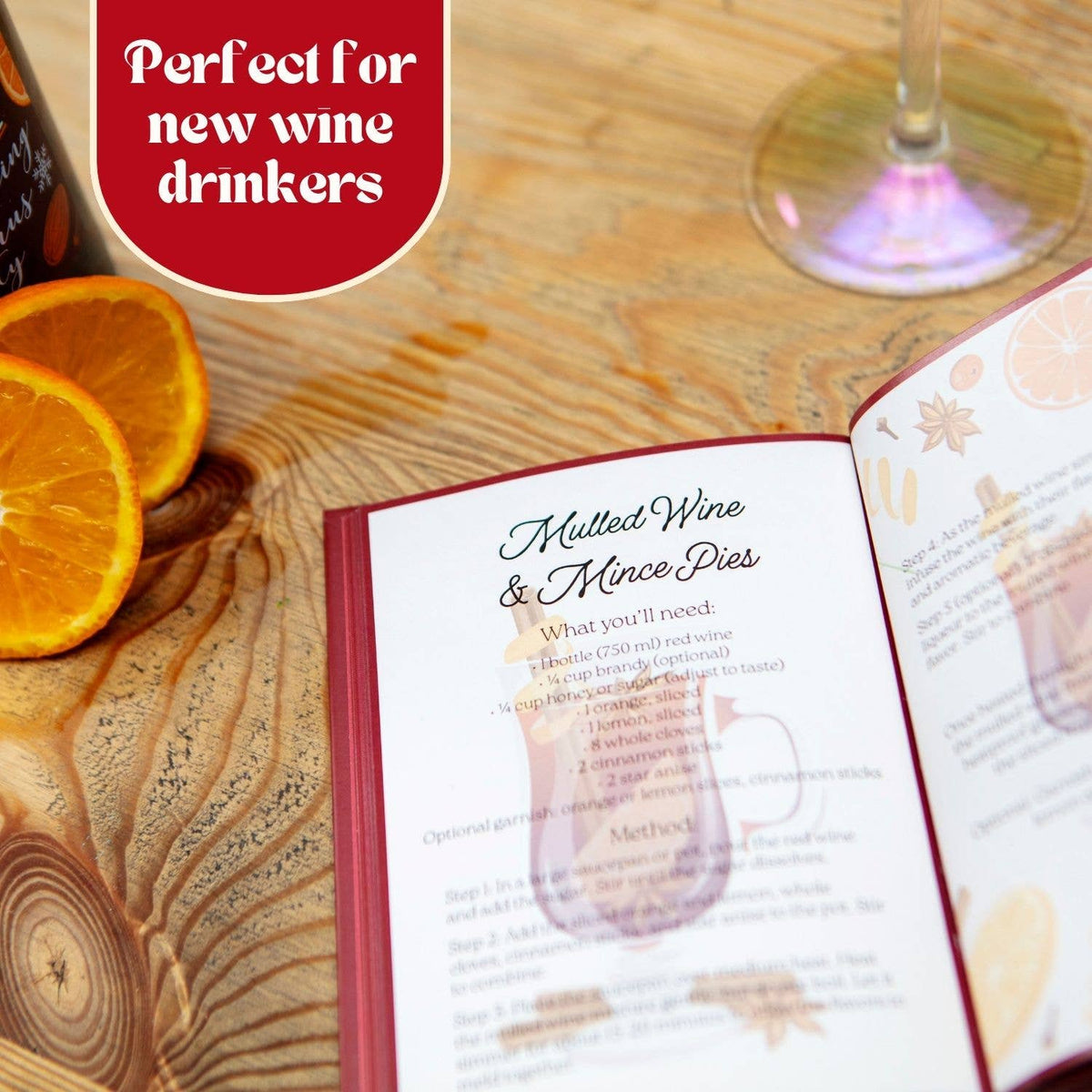 Be Fine and Drink Wine Gift Book