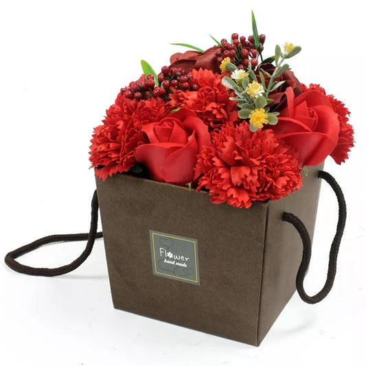Flower Bouquet Red