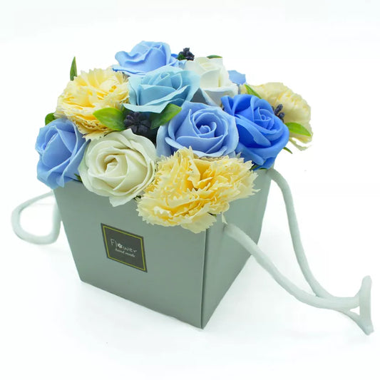 Flower Bouquet Blue