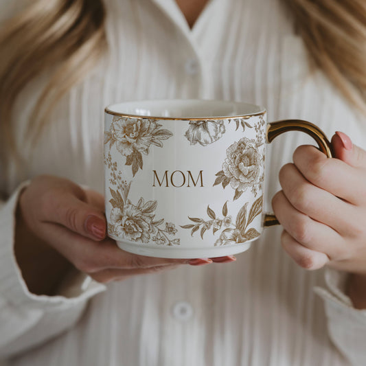 *NEW* Gold Mom Coffee Mug - Spring & Mother's Day Gifts