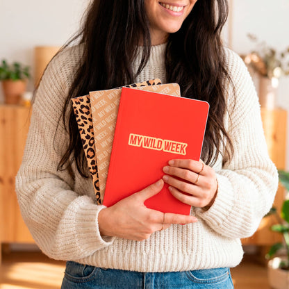 A5 Notebook "My Wild Week" (pack of 3)