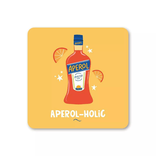 Aperol-Holic Coaster
