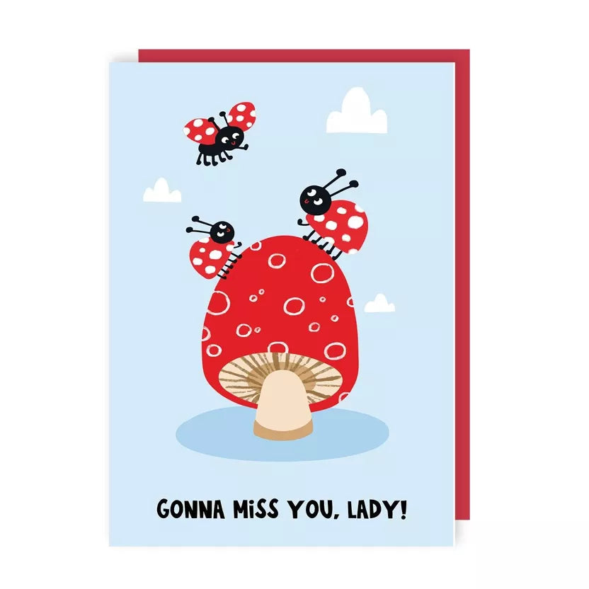 Gonna Miss You Lady! Card