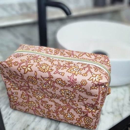 Maxi two-tone basket kit Ga‹a/Rosa