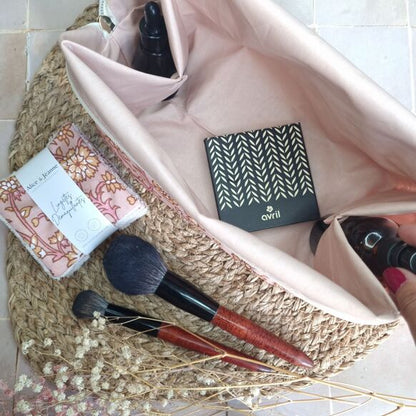 Maxi two-tone basket kit Ga‹a/Rosa