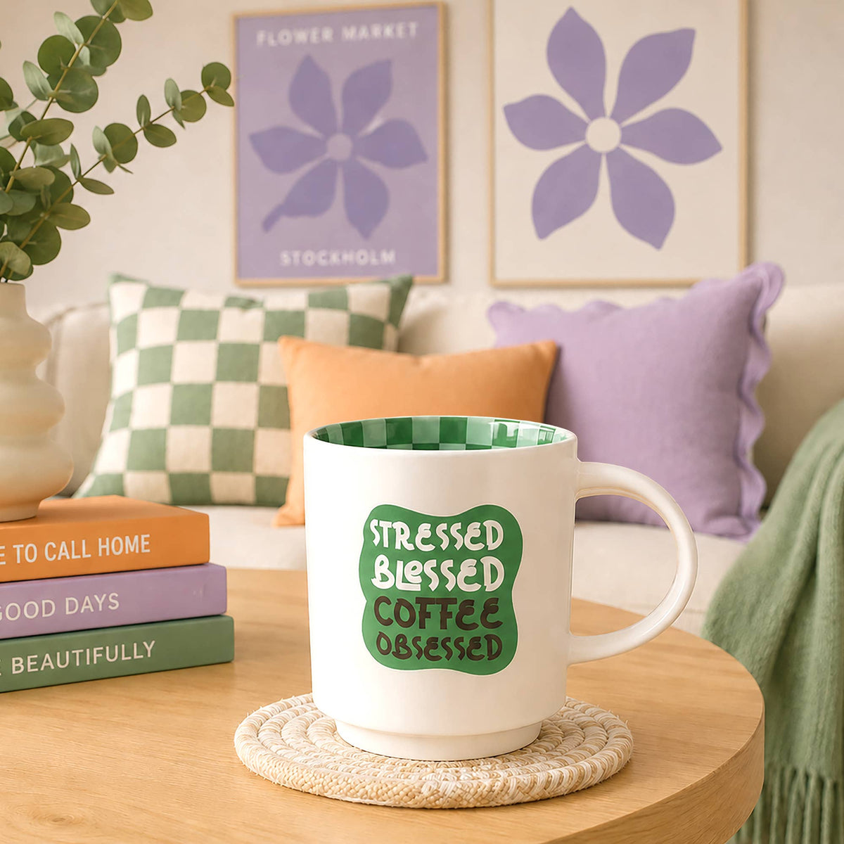 Stressed Blessed Coffee Obsessed - Mug