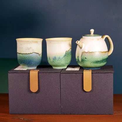 Emerald Tea Service Box