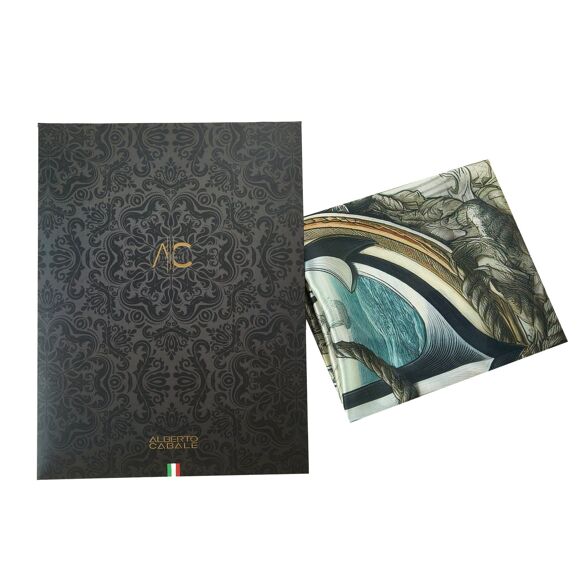 Small Anchor Cl‚o silk square