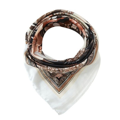 Large Black Panther Zo‚ silk square