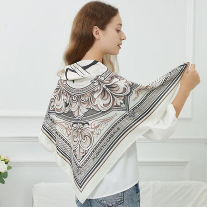 Large Authentic Zo‚ silk square