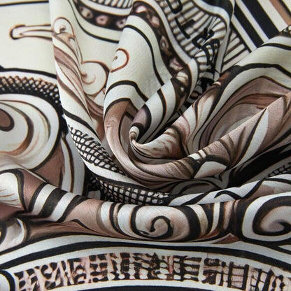 Large Authentic Zo‚ silk square