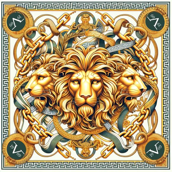 ThreeLions Grand Silk Square