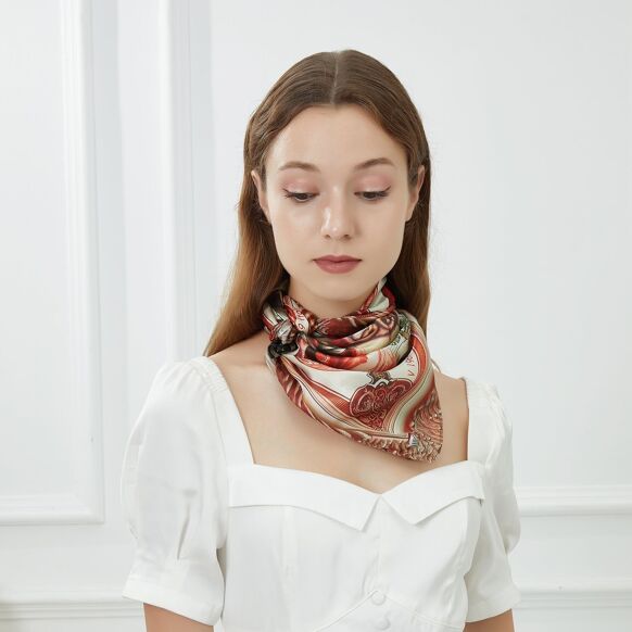 Red Boat Silk Square