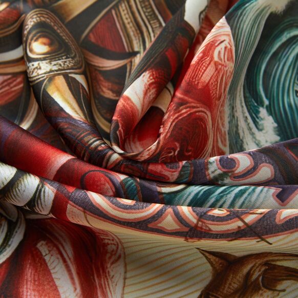 Red Boat Silk Square