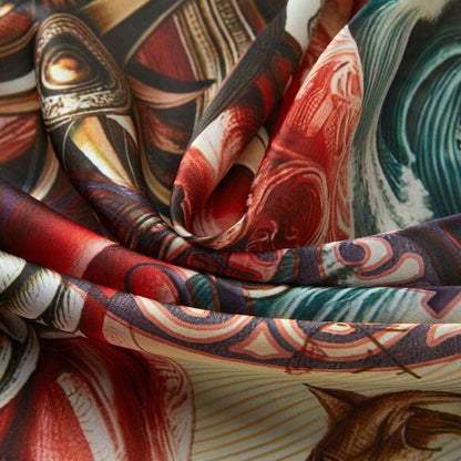 Red Boat Silk Square