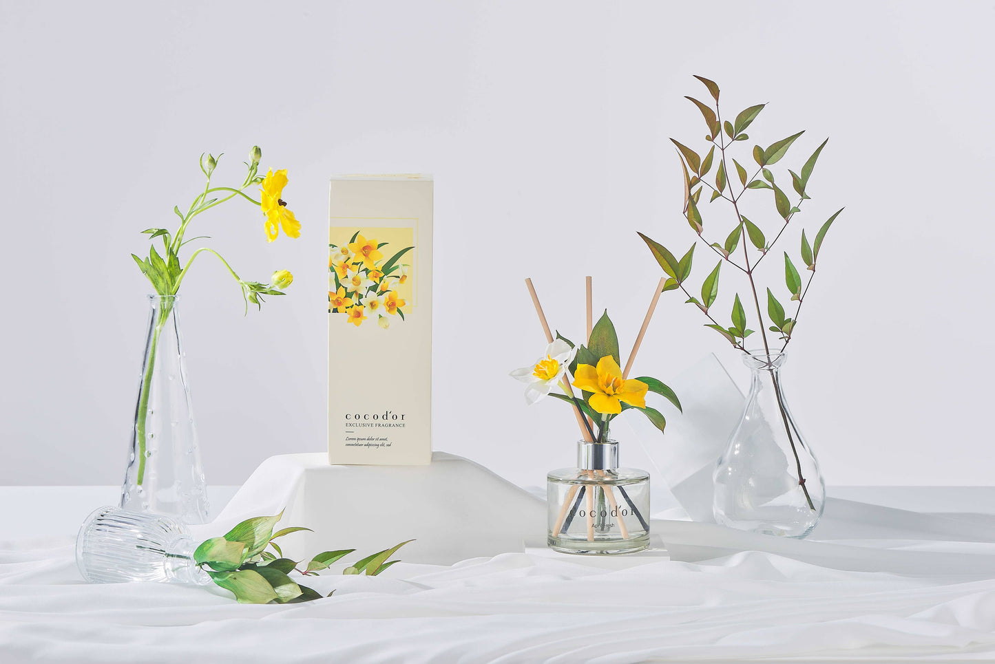 Cocodor Daffodil Diffuser 200ml (6.7oz) White Musk