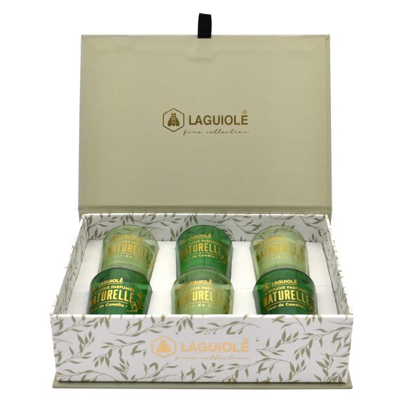 Box of 6 scented candles 6