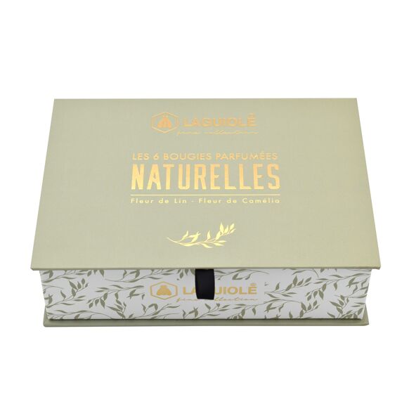 Box of 6 scented candles 6