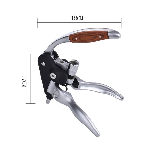 Laguiole - Lever corkscrew - Pakka wood handle