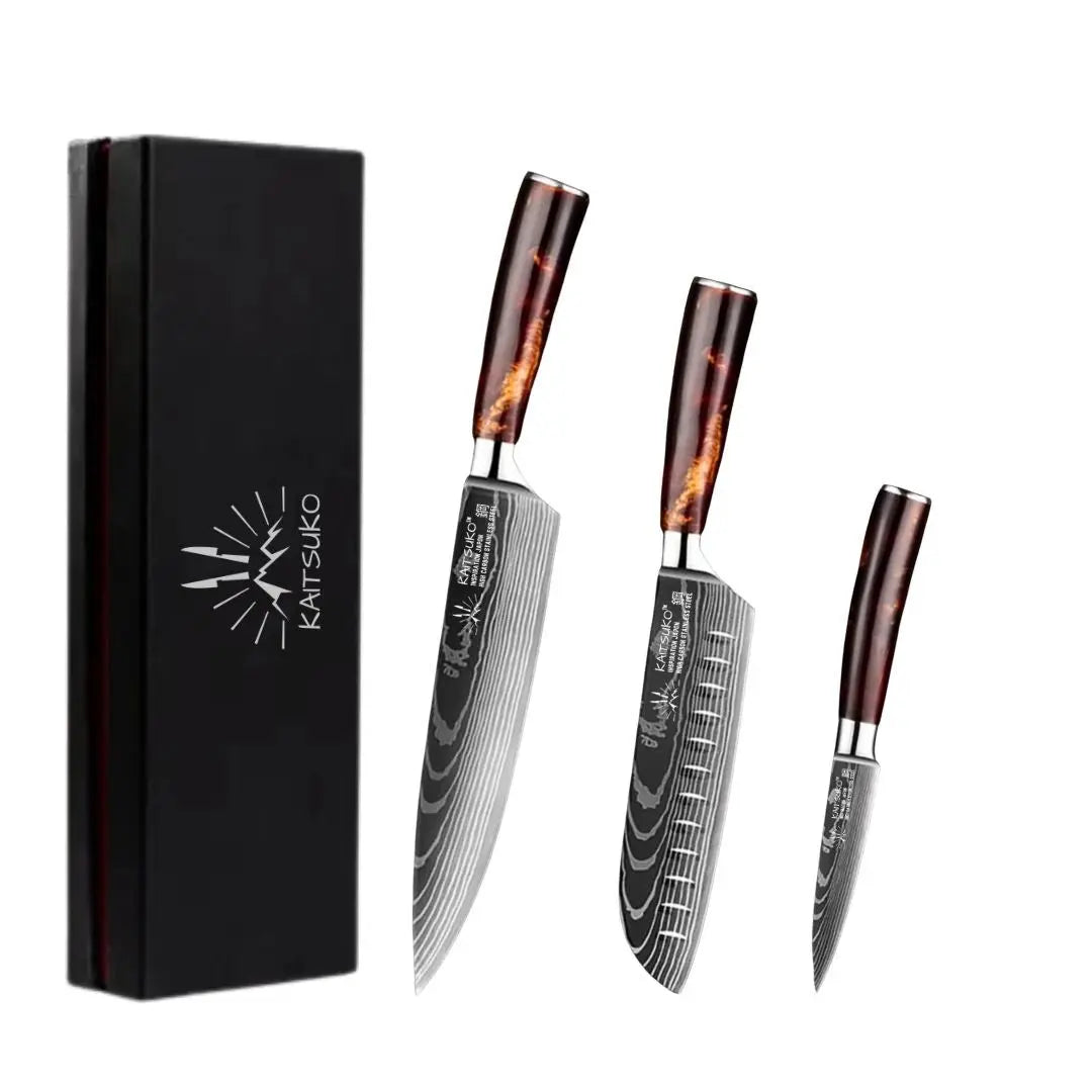 Set Of 3 Chef Tanaka (Tierra Del Fuego)