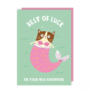 Best Of Luck On Your New Adventure Card