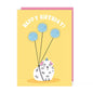Happy Birthday Pompom Cat Card