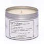 Brother -Noun. Dictionary candle. Handmade soy wax candle gift for brother. Slog