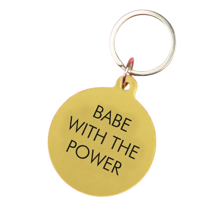 Babe With The Power Keytag