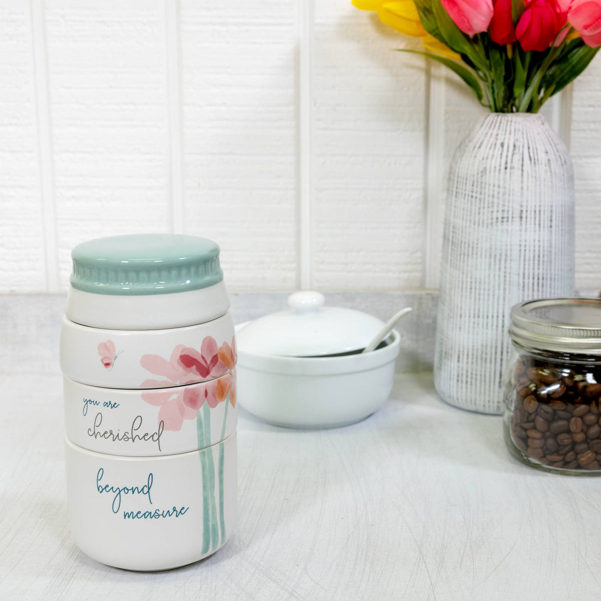 Cherished Stacked Measuring Cups
