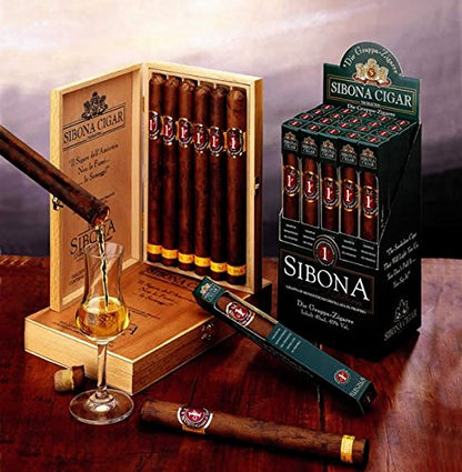 Sibona Grappa Cigars with Alcohol Inside