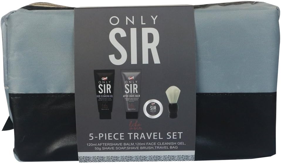 ONLY SIR Shaving set with sweet eucalyptus scent-4pcs