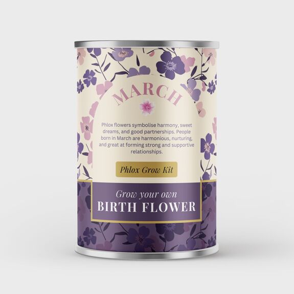 March Birth Flower - Grow Your Own Flower Gift
