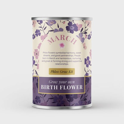 March Birth Flower - Grow Your Own Flower Gift