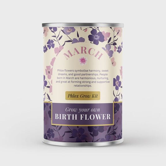 March Birth Flower - Grow Your Own Flower Gift