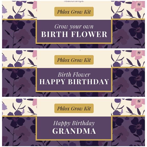 March Birth Flower - Grow Your Own Flower Gift