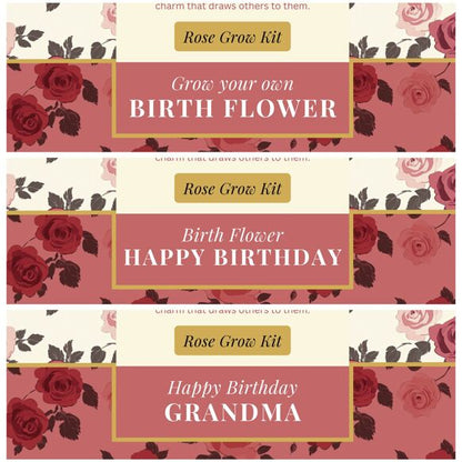 June Birth Flower - Grow Your Own Flower Gift