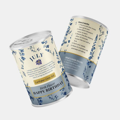 July Birth Flower - Grow Your Own Flower Gift