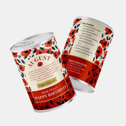 August Birth Flower - Grow Your Own Flower Gift