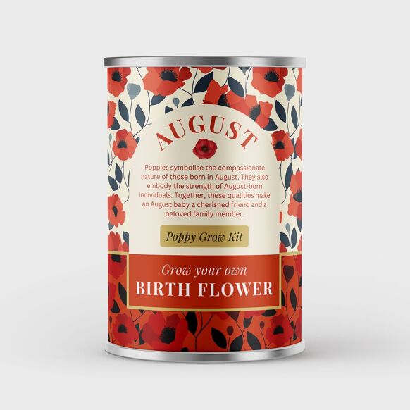August Birth Flower - Grow Your Own Flower Gift