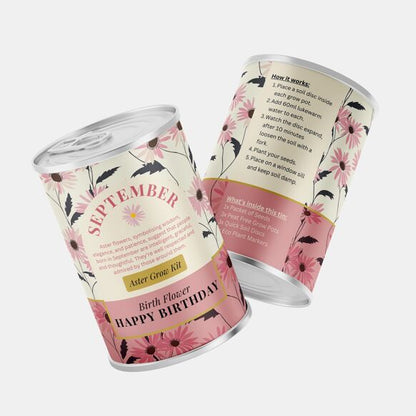 September Birth Flower - Grow Your Own Flower Gift