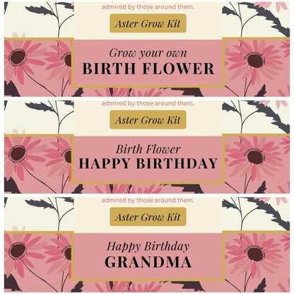September Birth Flower - Grow Your Own Flower Gift