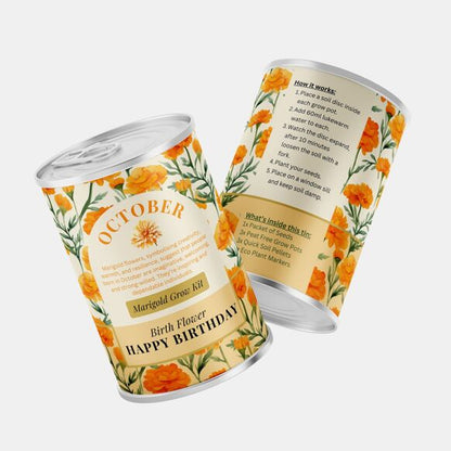 October Birth Flower - Grow Your Own Flower Gift