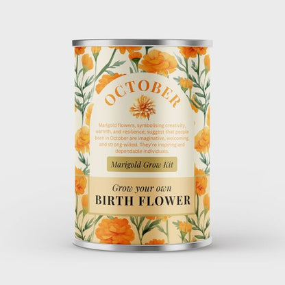 October Birth Flower - Grow Your Own Flower Gift