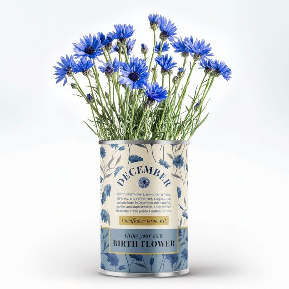 December Birth Flower - Grow Your Own Flower Gift