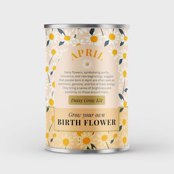 April Birth Flower - Grow Your Own Flower Gift