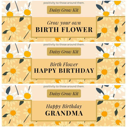 April Birth Flower - Grow Your Own Flower Gift